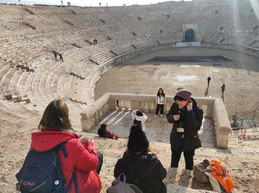 Verona: Small Group Guided Walking Tour with Arena Tickets - Piazza delle Erbe: Medieval Market Square, Real City Atmosphere