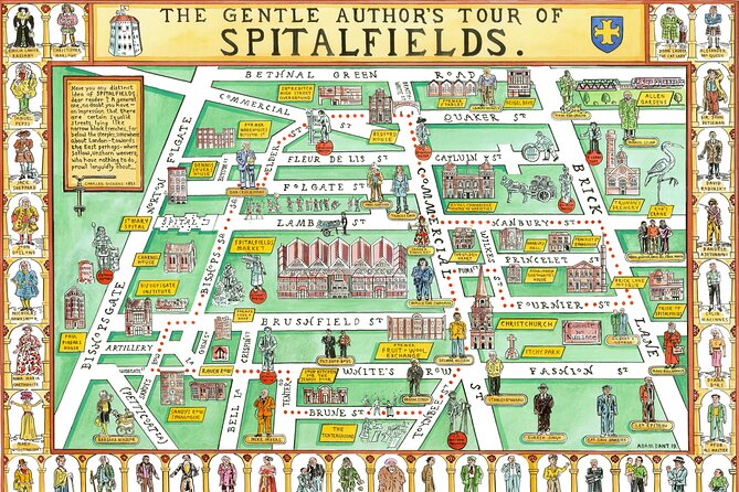 Walking Tour around Spitalfields in the East End of London - Jewish immigrants, East European roots, and the needs of a community