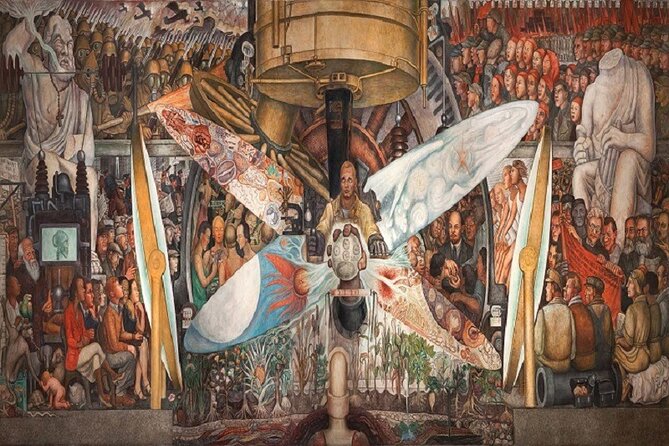 Walking Tour - Impressive murals in Historical Center of Mexico City - Stop 2: Mexico’s civic mural powerhouse at the Secretary of Public Education