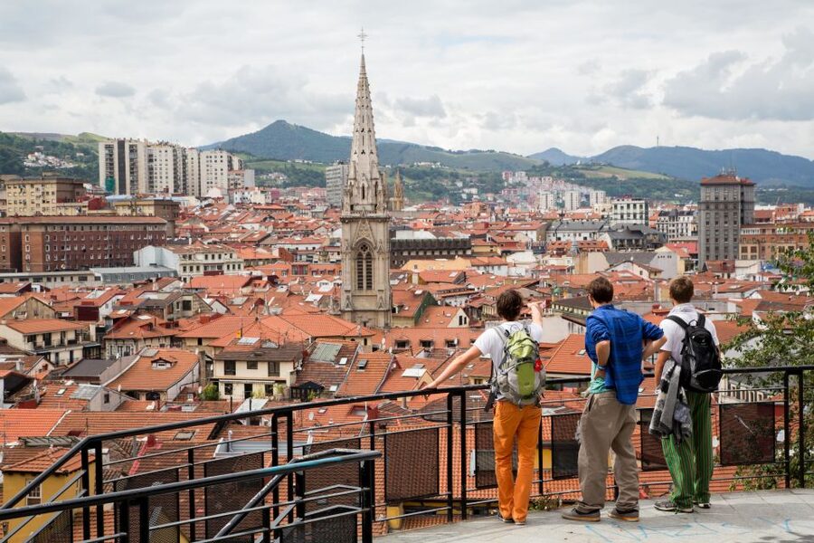 Walking Tour in Bilbao - Starting at Teatro Arriaga: quick orientation, then out into the streets