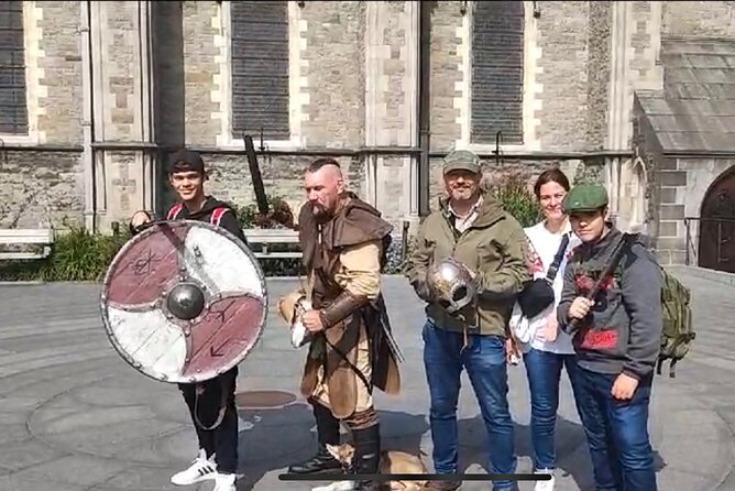 Walking Tour of Dublin’s Viking/Medieval Quarter with a Viking - Luna the dog stop: the character detail that makes the day feel personal