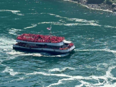 Walking Tour of Niagara Falls Canada and Hornblower Boat - Start Outside the Power Station at 7005 Niagara River Pkwy