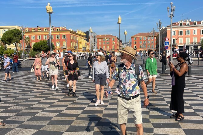Walking tour of Nice, the old town & the Coline du Château - Stop 3: Cours Saleya Flower Market—color, scent, and street life