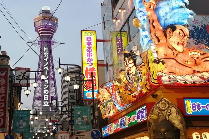 Walking Tour of Osaka's 5 Must-See Sights, with Ramen for Lunch - Shinsekai and Tsutenkaku: Retro Osaka in a Short Time Window