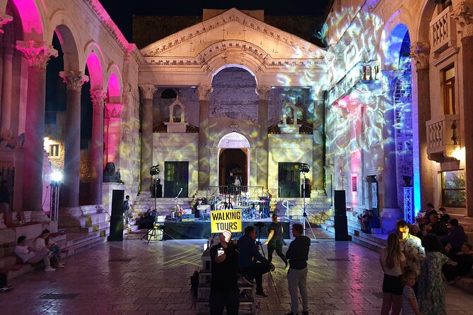 Walking Tour of Split and Diocletian's Palace - What to expect in the walk: steps, crowds, and hearing