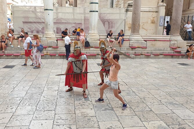 Walking Tour of Split and Diocletian's Palace - Stop 4: The Golden Gate and Gregory of Nin’s statue