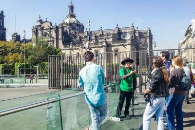 Walking Tour of the Historic Center of Mexico City - Start at Plaza de la Constitución (Zócalo): power, courts, and craft shops
