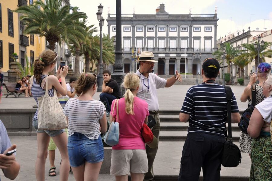Walking tour Vegueta Old Town Las Palmas ( only in english) - Getting your bearings: where you meet and how the 1-hour loop feels
