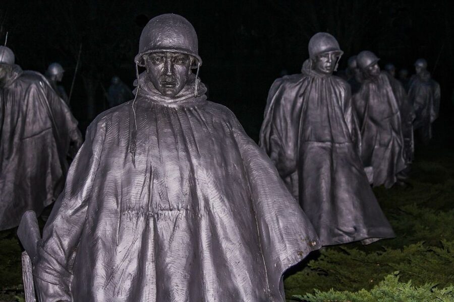 Washington DC: Night Tour with 10+ Stops, Admission Tickets - Korean War Memorial, Arlington Cemetery, and National Archives: the value of a pass-by
