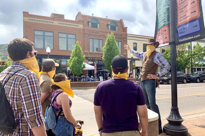 Wild West Walking Tour - Ending down Washington Ave near the Golden Welcome Center bridge