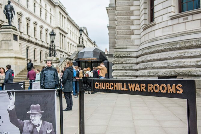 WW2 London Walking Tour & Churchill War Rooms Entrance Ticket - Churchill War Rooms museum with audio guide and Churchill speeches