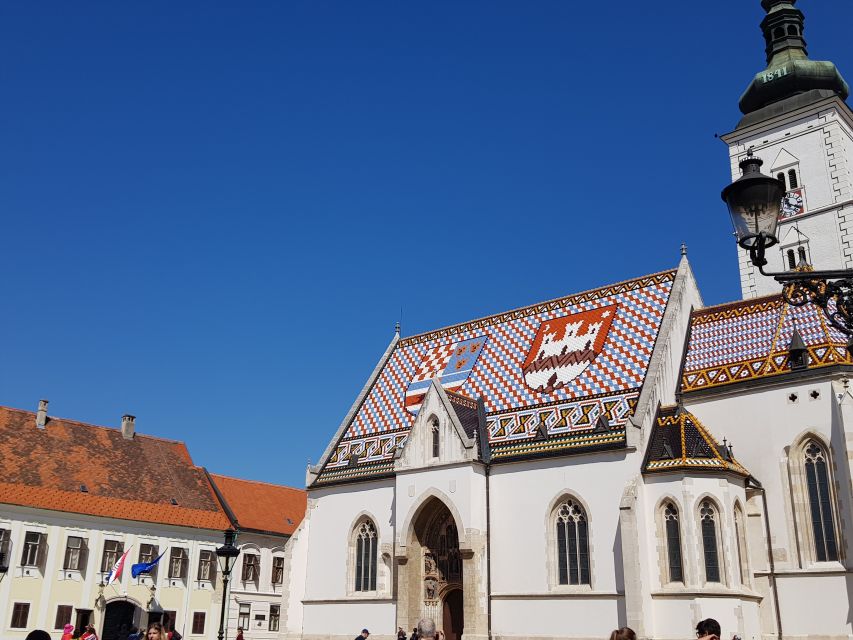 Zagreb: City and WWII Tunnels Walking Tour - Grič Hill and the smallest funicular: views, even if the ride changes