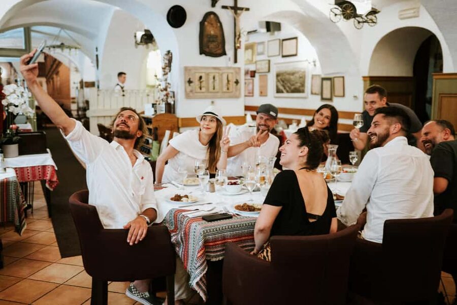 Zagreb: Restaurants, Food & Old Town Walking Tour - Third Restaurant Stop: More Wine, Another Lunch-Style Course, and Regional Focus