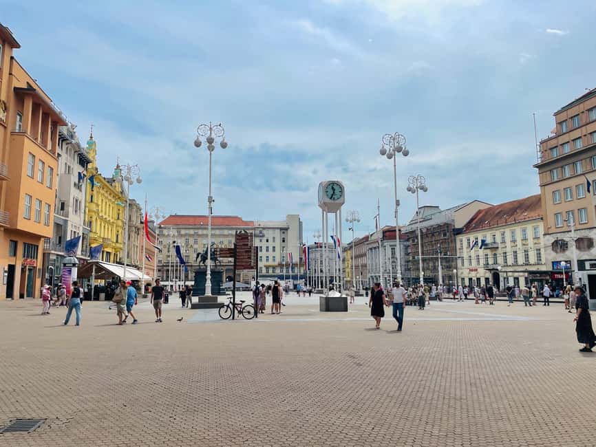 Zagreb: Small Group Walking Tour City Center and WW2 Tunnels - Lotrščak Tower and Saint Mark’s: The Postcard Roofline Moment