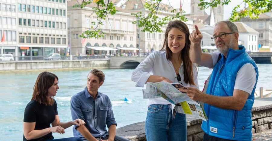 Zurich Old Town Walking Tour: 2-Hours - St. Peter’s, Great Minster, and Fraumünster: what to notice outside